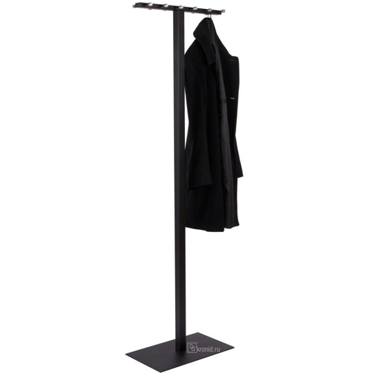 Вешалка для одежды Капричо-1, цвет черный/металл в Урае - изображение 3