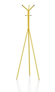 Вешалка напольная Крауз-11, цвет желтый в Лангепасе