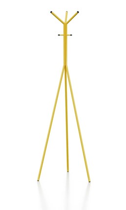 Вешалка напольная Крауз-11, цвет желтый в Сургуте - изображение