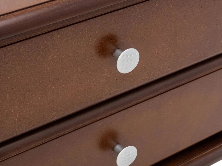 Костюмная вешалка с ящиками В 23Н (средне-коричневый) в Когалыме - изображение 4
