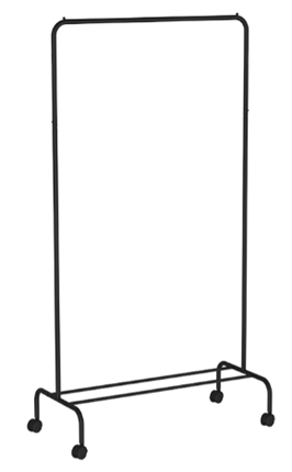 Вешалка для одежды Радуга 2-ВНП 299 Черный в Урае - изображение