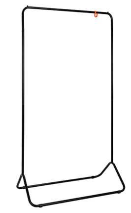 Вешалка для одежды Радуга 3-ВНП 391 Черный в Лангепасе - изображение
