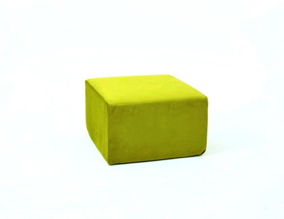 Пуф Тетрис 50х50, зеленый в Урае - изображение