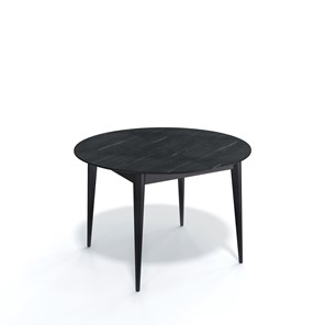 Раздвижной стол Kenner W1200 (Черный/Мрамор серый) в Когалыме