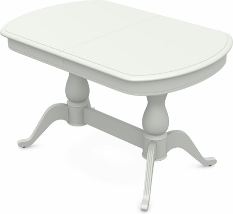 Кухонный стол раскладной Фабрицио-2 исп. Мыло 1400, Тон 9 (Морилка/Эмаль) в Лангепасе - изображение