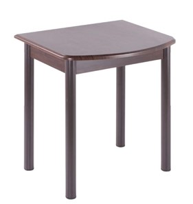 Пристенный стол НСПГ-02 МДФ, венге/венге/38 прямые трубки крашеные коричневый в Когалыме