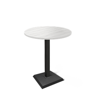 Мини-стол на кухню SHT-TU5-BS2/H110 / SHT-TT 80 ЛДСП (сосна касцина/черный) в Нягани
