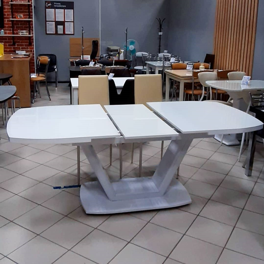 Кухонный стол раздвижной Дионис 2 (Стекло) в Лангепасе - изображение 3