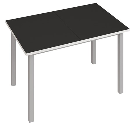 Стол раздвижной Фристайл-3, Черный в Урае - изображение