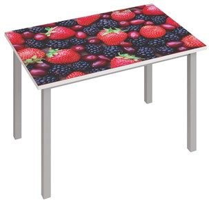 Кухонный стол раскладной Фристайл-3, Ягоды в Нижневартовске