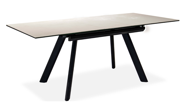 Обеденный раздвижной стол Бордо 2CQ 160х90 (Oxide Avorio/Графит) в Лангепасе - изображение 1