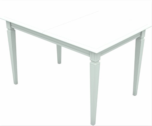 Кухонный раздвижной стол Сиена исп.2, тон 9 (Морилка/Эмаль) в Урае - изображение