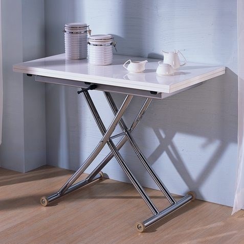 Кухонный раскладной стол В2219 белый в Лангепасе - изображение 1