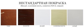 Обеденный раздвижной стол 2,0(3,0)х1,1 на четырех ножках, (стандартная покраска) в Ханты-Мансийске - предосмотр 3