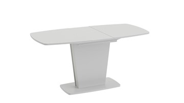 Кухонный стол раздвижной Честер тип 2, цвет Белый/Стекло белый глянец в Когалыме - предосмотр 1