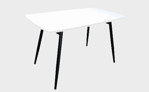 Обеденный стол Брик, белый в Радужном - изображение