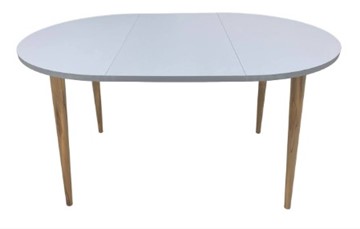 Кухонный раздвижной круглый стол Серый камень 90*90 см ЛДСП в Югорске - предосмотр 9