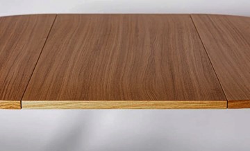 Кухонный стол круглый Шпон Дуба д. 100 см МДФ в Югорске - предосмотр 14