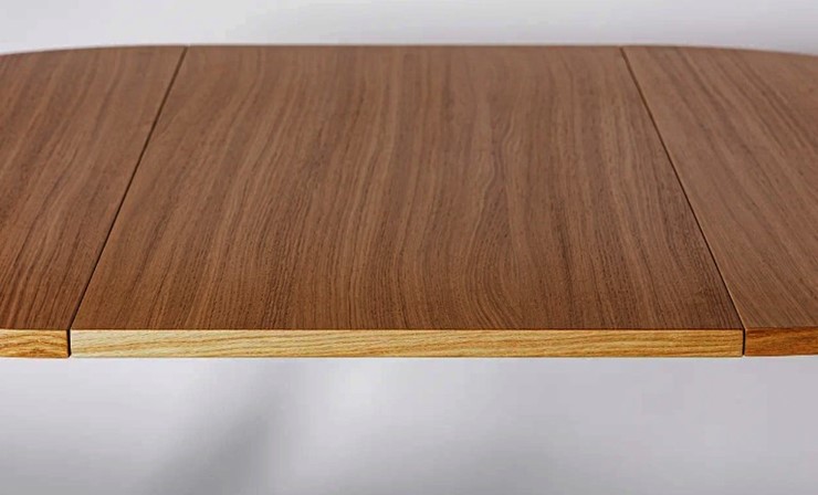 Кухонный стол круглый Шпон Дуба д. 100 см МДФ в Югорске - изображение 14