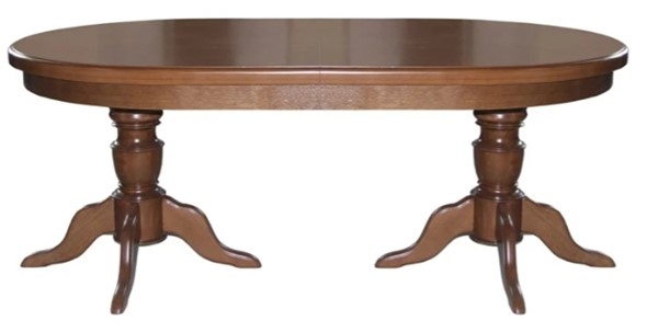 Кухонный раздвижной стол 2,0(2,5)х1,1 на двух тумбах, (патина) в Югорске - изображение