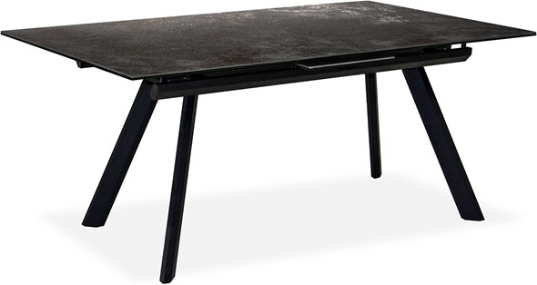 Кухонный стол раздвижной Бордо 3CQ 180х95 (Oxide Nero/Графит) в Лангепасе - изображение