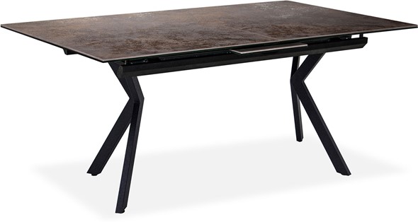 Раздвижной стол Бордо 3CX 180х95 (Oxide Moro/Графит) в Лангепасе - изображение