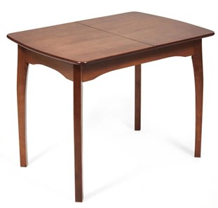 Кухонный раскладной стол Caterina, бук/мдф, 100+30x70x75, коричневый арт.14122 в Югорске