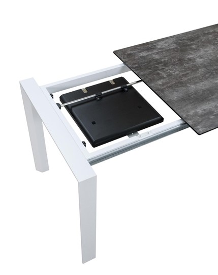 Кухонный стол раскладной Denver Темный дуб/Черный, Белый в Урае - изображение 5