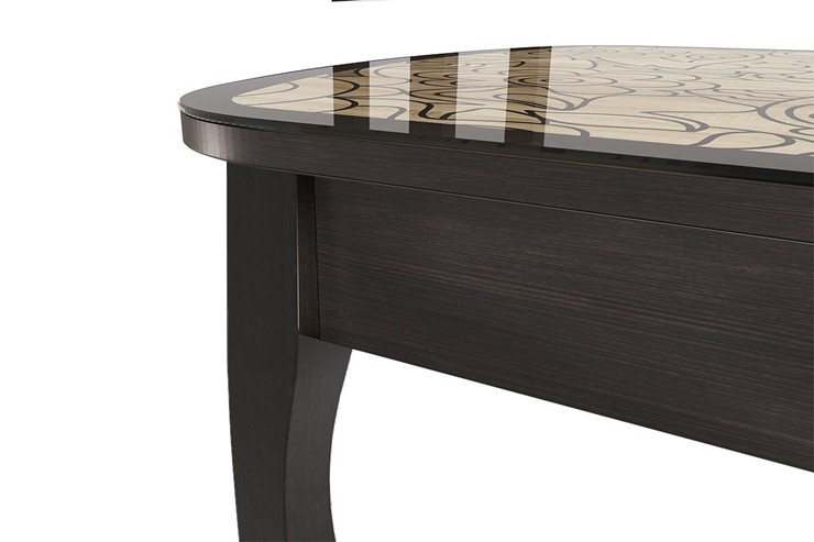 Кухонный раскладной стол Экстра 2 цвет венге-арабика (1000х600х745) в Лангепасе - изображение 1