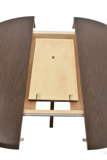 Раздвижной стол Фабрицио-1 исп. Круг 1000, Тон 9 (Морилка/Эмаль) в Когалыме - изображение 6