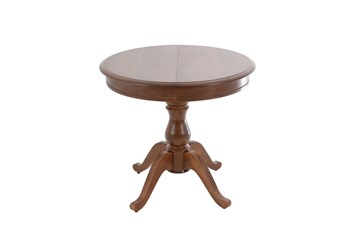 Деревянный стол на кухню Фабрицио-1 Круг 1000, (Тон 4 - Коньяк) Морилка/Эмаль в Нягани