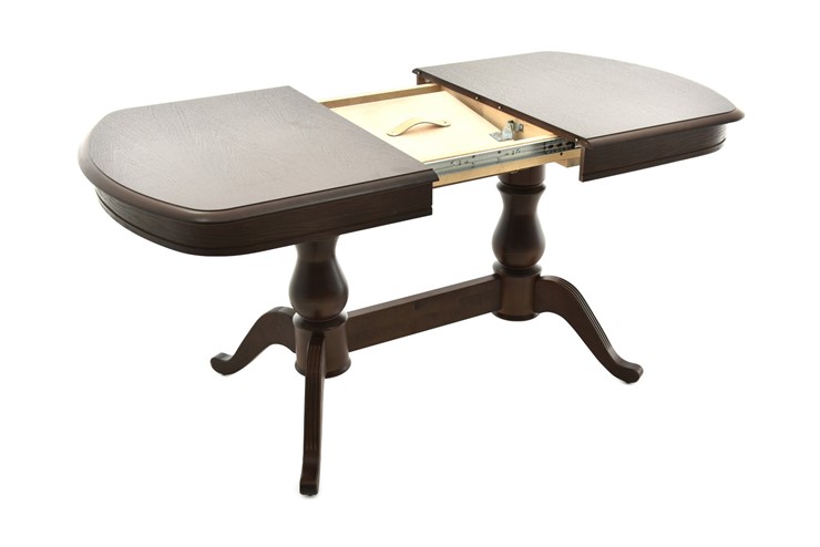 Обеденный раздвижной стол Фабрицио-2 исп. Мыло 1200, Тон 9 (Морилка/Эмаль) в Когалыме - изображение 2
