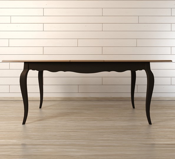 Кухонный раздвижной стол Leontina (ST9338BLK) Черный в Пыть-Яхе - изображение 1