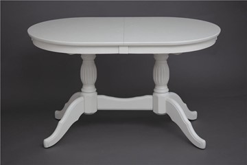 Кухонный стол раздвижной Лилия-1300 (слоновая кость) 78,5x82x130+35 в Лангепасе