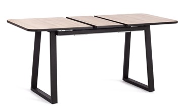 Кухонный стол раздвижной MALTIDO ЛДСП/HPL/металл, 130/160x75x75 Дуб Вотан/чёрный арт.19745 в Югорске - предосмотр 5
