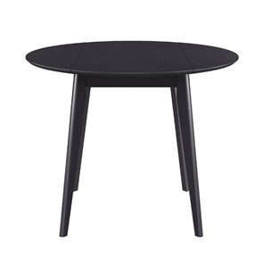 Кухонный раскладной стол Орион Drop Leaf 100, Черный в Лангепасе