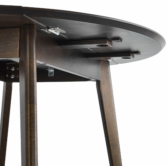 Кухонный стол раздвижной Орион Drop Leaf 100, Орех в Урае - изображение 4