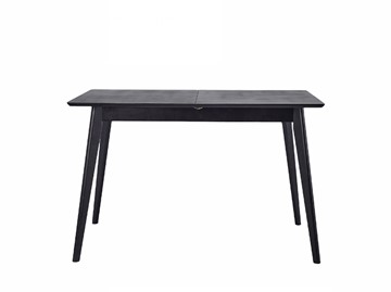Кухонный стол раздвижной Daiva Пегас Сlassic Plus 120, Черный в Урае