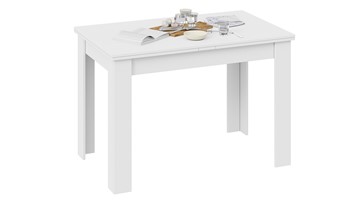Кухонный стол раскладной Промо тип 4 (Белый/Белый) в Нижневартовске - предосмотр 2