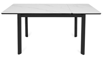 Кухонный стол раздвижной Римини-мини С, 90х65 (+40) керамика White Marble (белый) в Когалыме - предосмотр 8