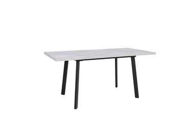 Кухонный раскладной стол Робин, опоры прямые, цемент светлый в Лангепасе - предосмотр 2
