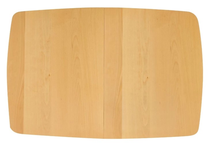 Стол раздвижной VAKU (Ваку) бук/мдф 80x120+40x75, Натуральный бук арт.13987 в Сургуте - изображение 6