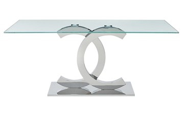 Стеклянный стол FT-151 (180) прозрачный в Сургуте