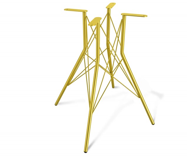 Обеденный стол SHT-TU2-1/ТT 80 (медный металлик/палисандр) в Урае - изображение 2