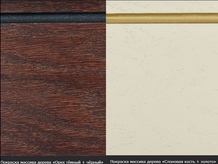 Кухонный стол раздвижной Леонардо-1 исп. Круг 900, тон 4 (Морилка/Эмаль) в Урае - изображение 10
