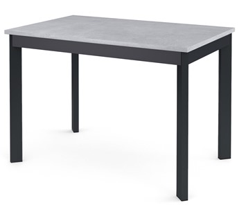 Кухонный стол раздвижной Dikline L110 Бетон/ножки графит в Лангепасе - предосмотр