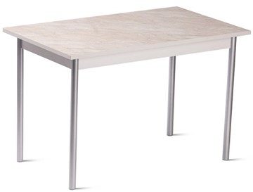 Стол для столовой, Пластик Саломе 0408/Металлик в Сургуте