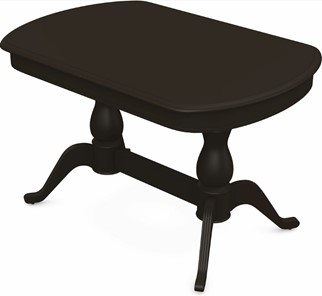 Кухонный стол раздвижной Фабрицио-2 исп. Мыло 1600, Тон 11 (Морилка/Эмаль) в Урае
