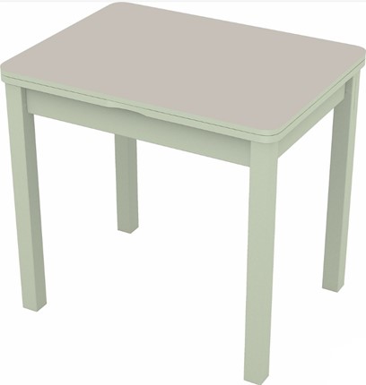 Раздвижной стол Бари дерево №8 (стекло белое/белый) в Лангепасе - изображение