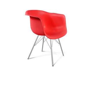 Кухонный стул SHT-ST31/S37 (красный/хром лак) в Урае